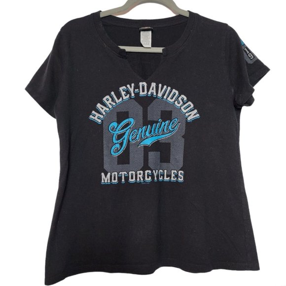 Harley-Davidson Tops - Harley Davidson Graphic T Shirt - Women's Large - Wisconsin